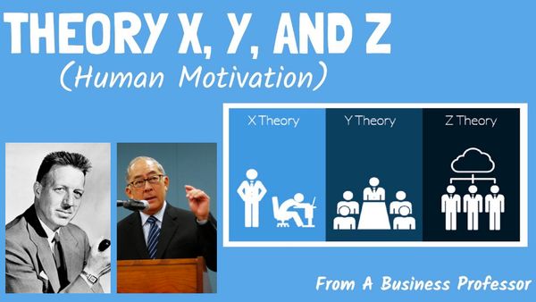 Теорія X, Y (Макгрегора) та Z (Оучи)